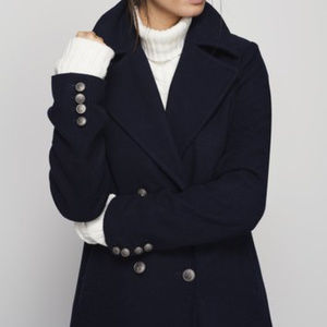 NEW Wool Military Maxi Coat Sizes 10, 14 & 18 Tall